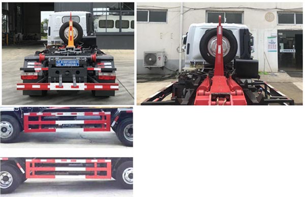 程力威牌CLW5040ZXX6ZS型车厢可卸式垃圾车