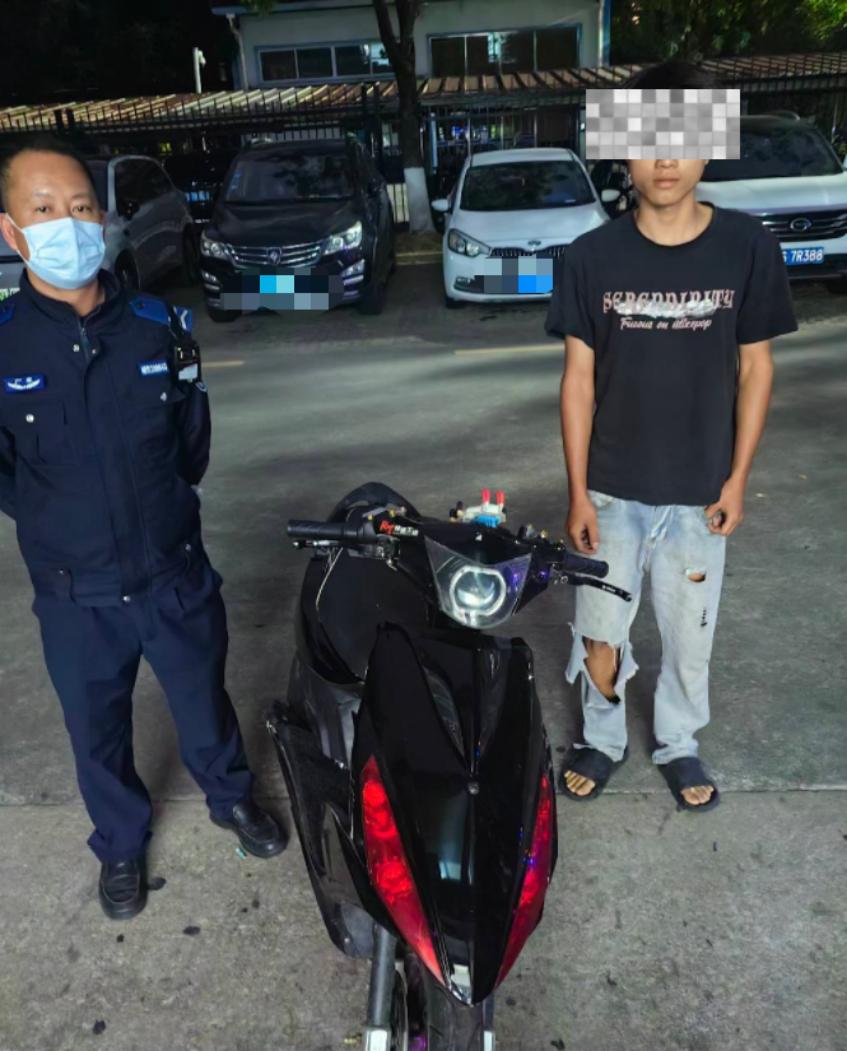 东莞交警重拳整治飙车炸街,查扣多辆违法车并拘人