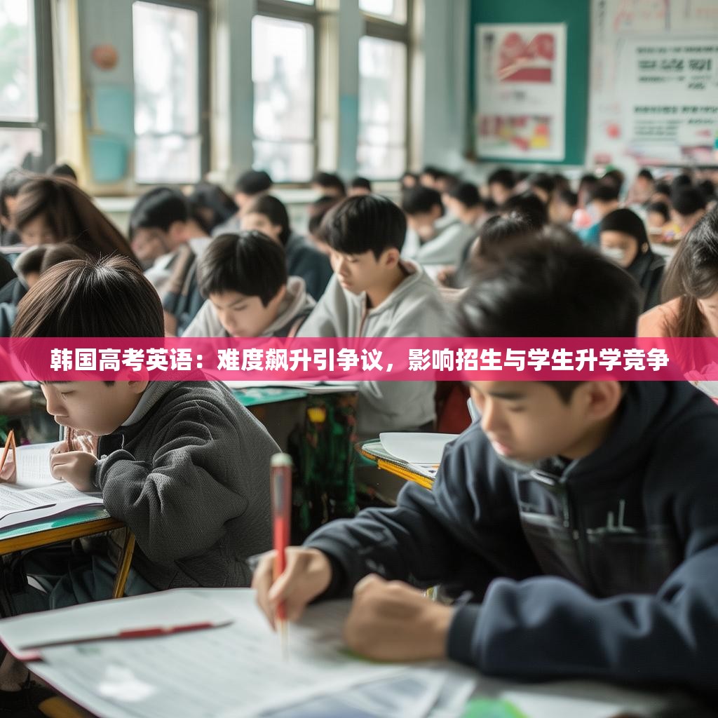 韩国高考英语：难度飙升引争议，影响招生与学生升学竞争