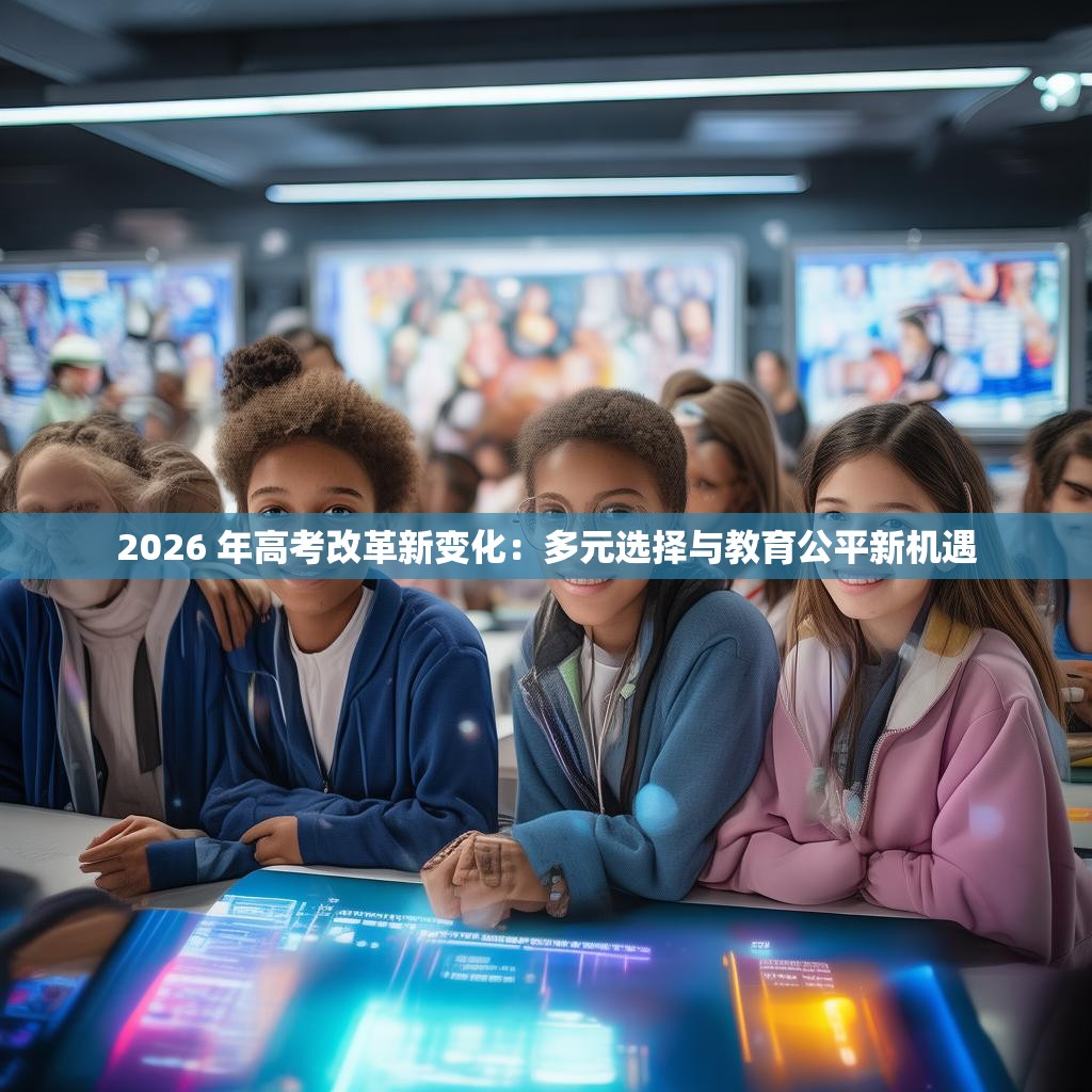 2026 年高考改革新变化：多元选择与教育公平新机遇
