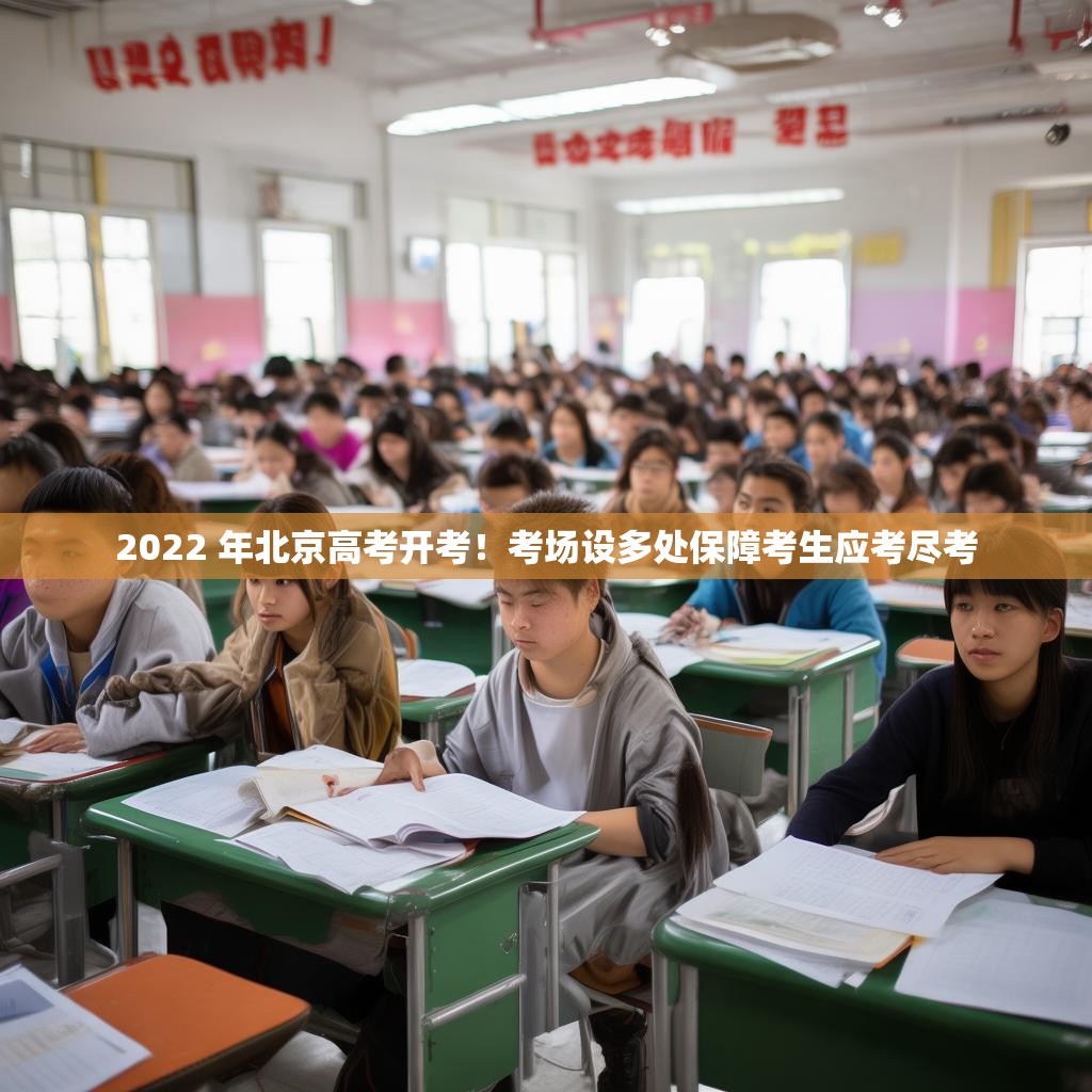 2022 年北京高考开考！考场设多处保障考生应考尽考