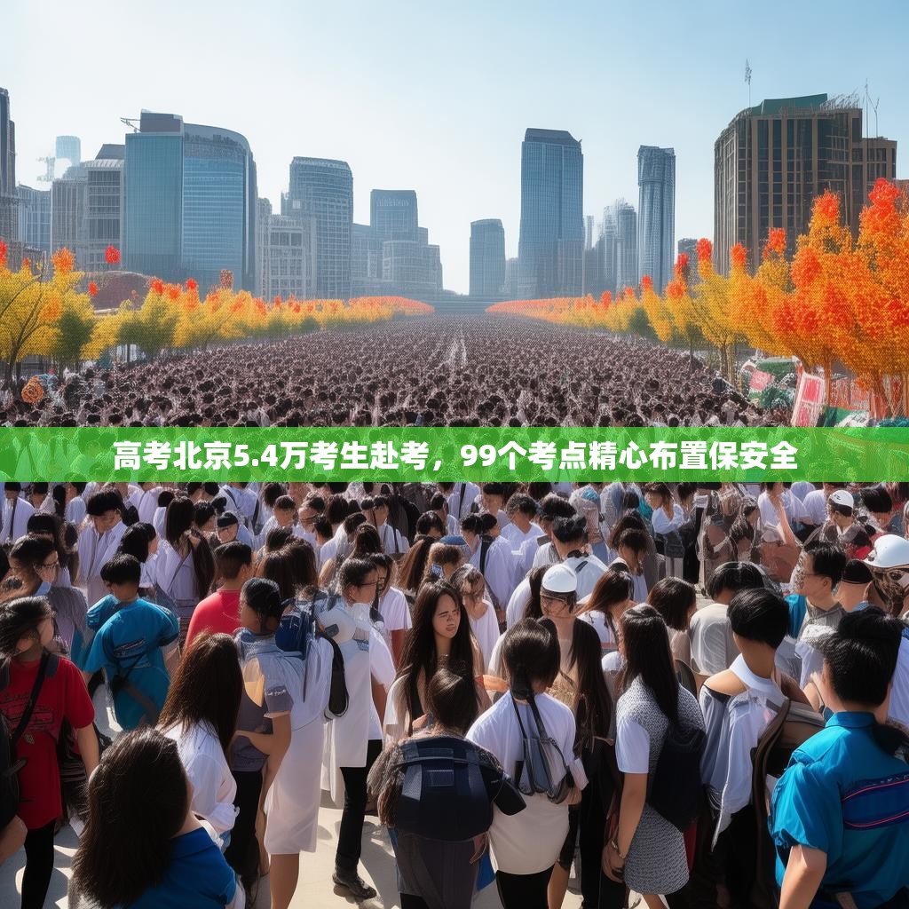 高考北京5.4万考生赴考,99个考点精心布置保安全