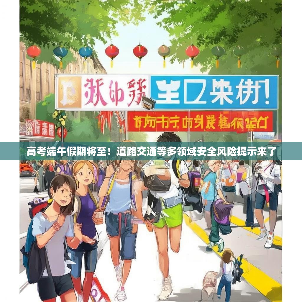 高考端午假期将至!道路交通等多领域安全风险提示来了