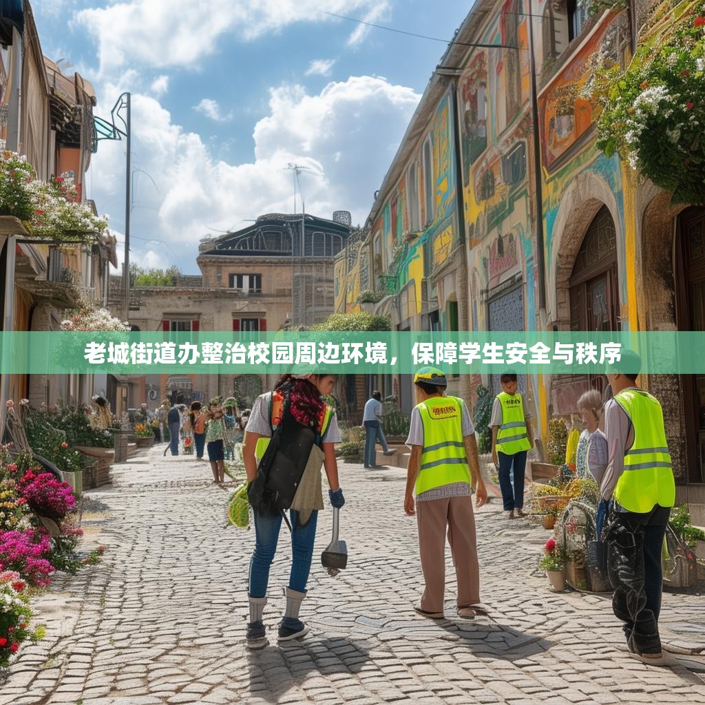 老城街道办整治校园周边环境，保障学生安全与秩序
