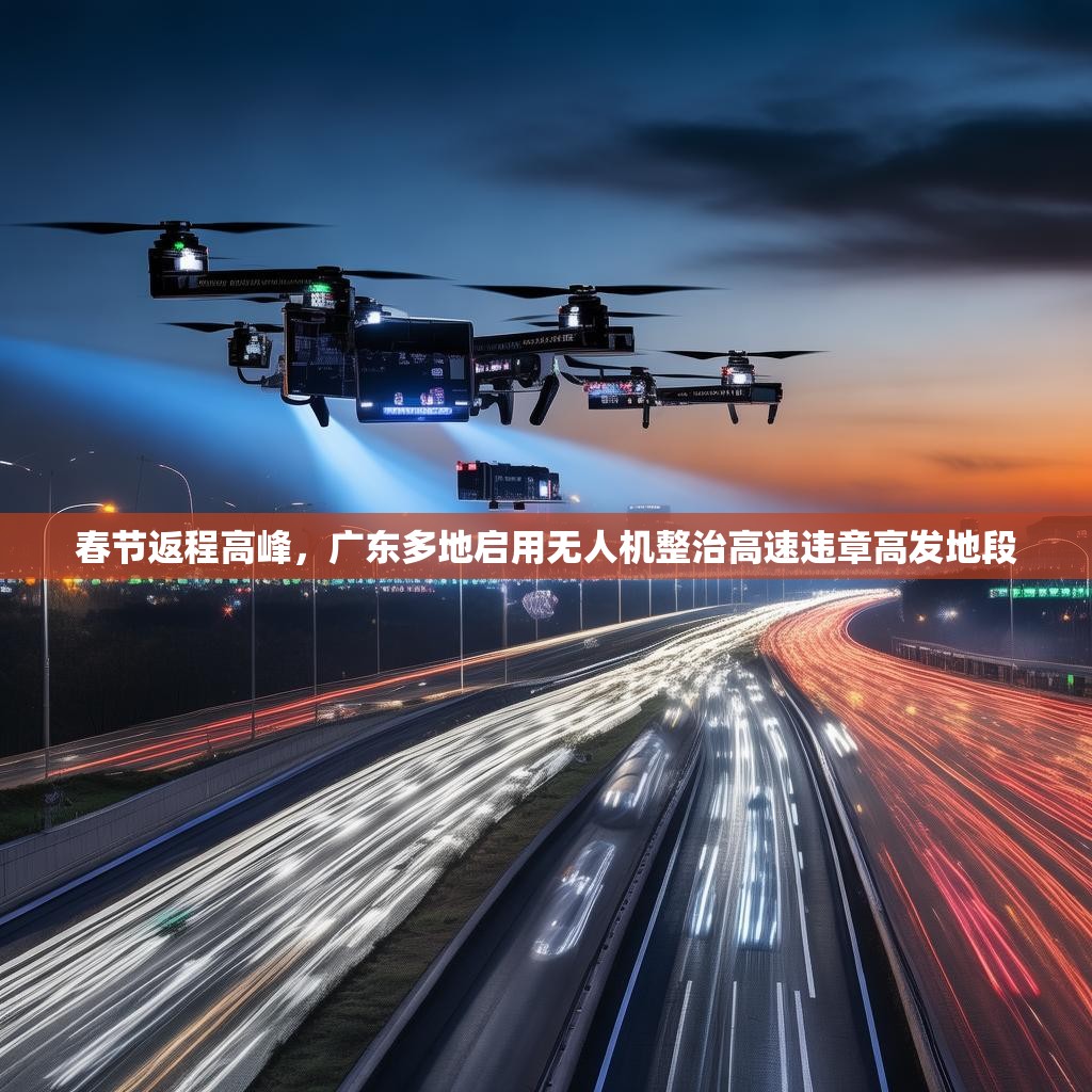 春节返程高峰，广东多地启用无人机整治高速违章高发地段