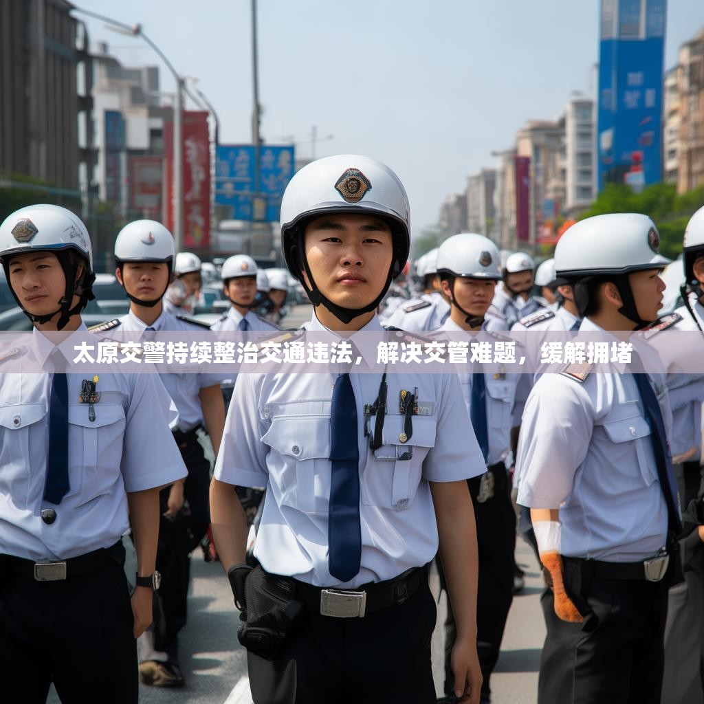 太原交警持续整治交通违法，解决交管难题，缓解拥堵