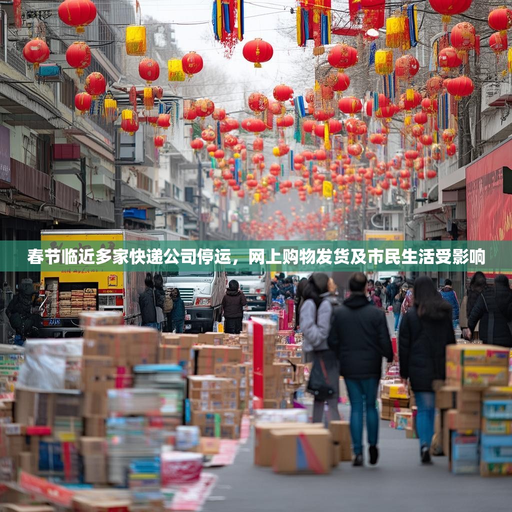 春节临近多家快递公司停运，网上购物发货及市民生活受影响