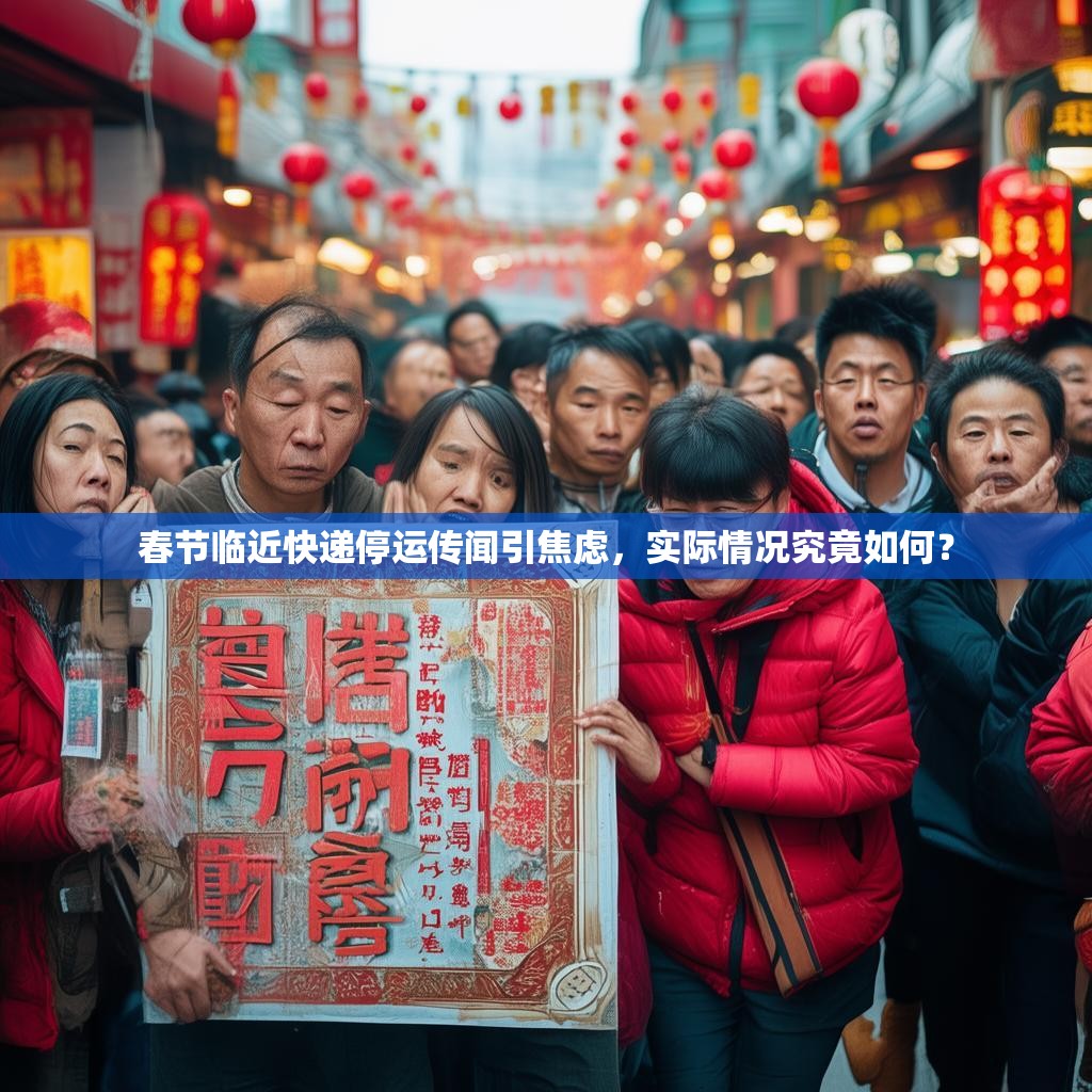 春节临近快递停运传闻引焦虑，实际情况究竟如何？