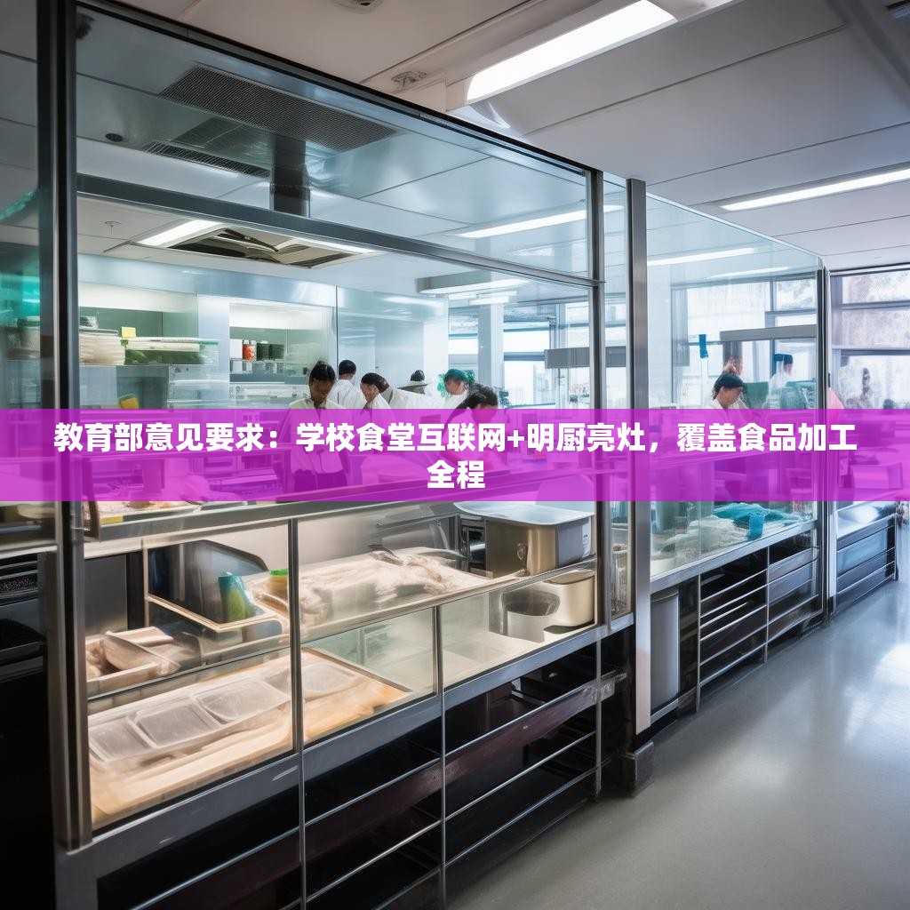 教育部意见要求：学校食堂互联网+明厨亮灶，覆盖食品加工全程