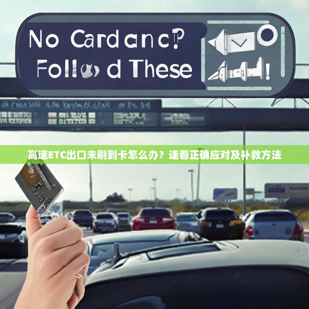 高速ETC出口未刷到卡怎么办？速看正确应对及补救方法