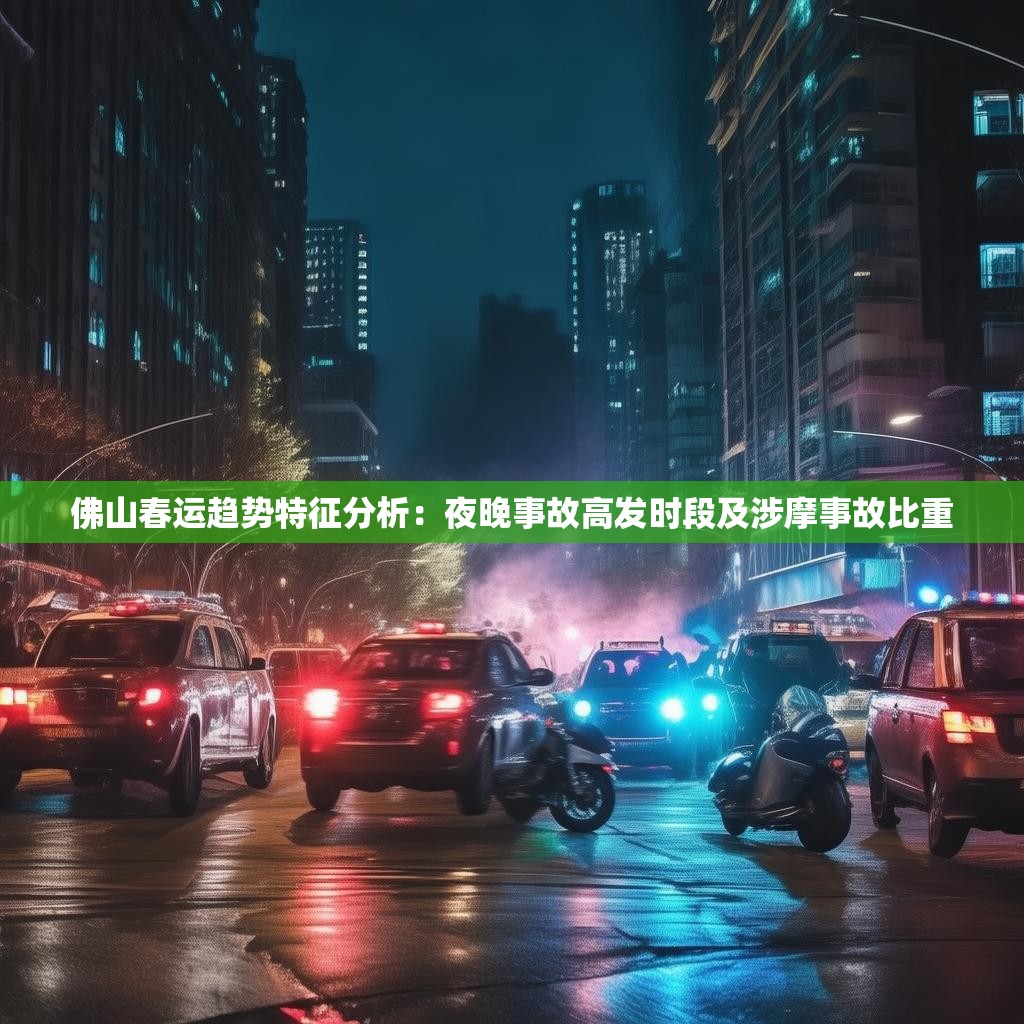 佛山春运趋势特征分析:夜晚事故高发时段及涉摩事故比重