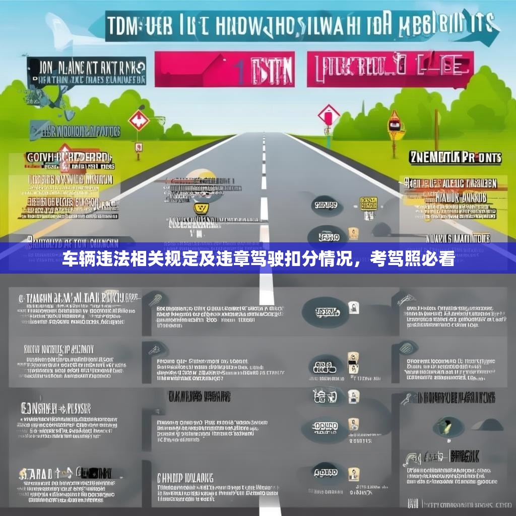 车辆违法相关规定及违章驾驶扣分情况,考驾照必看
