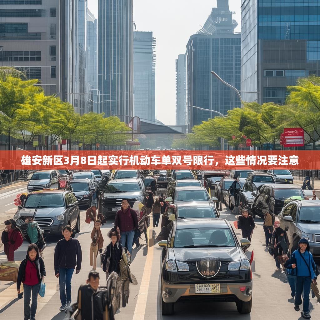 雄安新区3月8日起实行机动车单双号限行,这些情况要注意