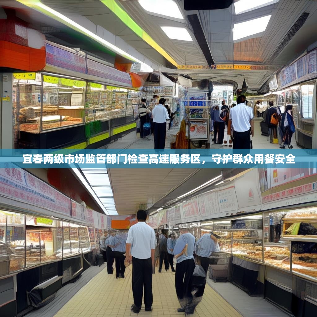 宜春两级市场监管部门检查高速服务区，守护群众用餐安全