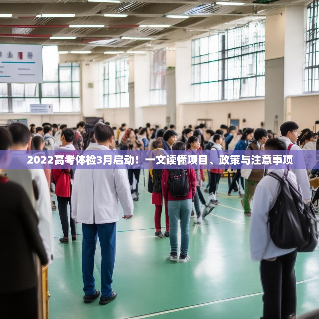 2022高考体检3月启动！一文读懂项目、政策与注意事项
