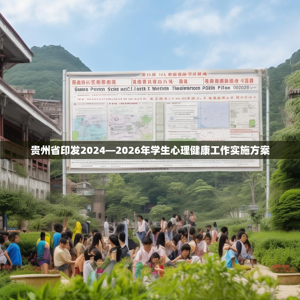 贵州省印发2024—2026年学生心理健康工作实施方案