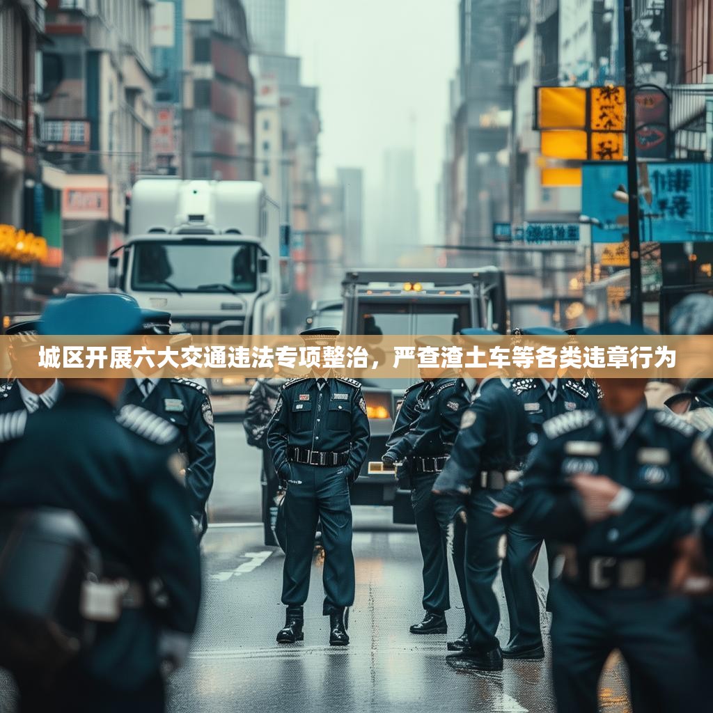 城区开展六大交通违法专项整治,严查渣土车等各类违章行为