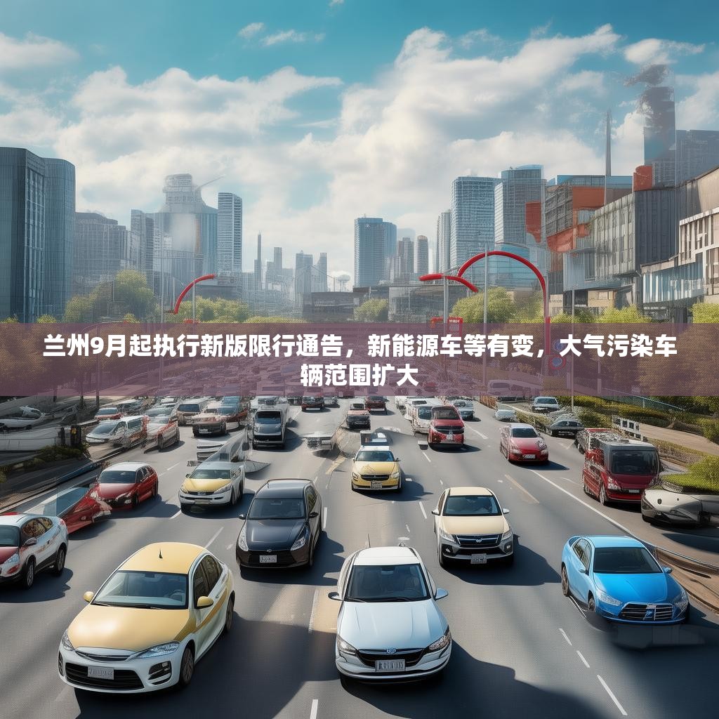 兰州9月起执行新版限行通告，新能源车等有变，大气污染车辆范围扩大