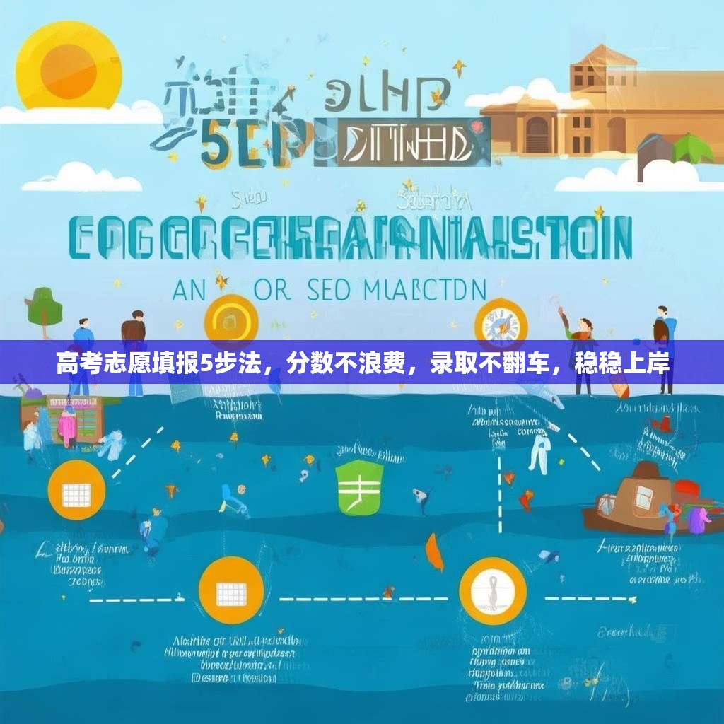高考志愿填报5步法，分数不浪费，录取不翻车，稳稳上岸