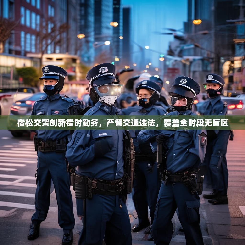宿松交警创新错时勤务,严管交通违法,覆盖全时段无盲区