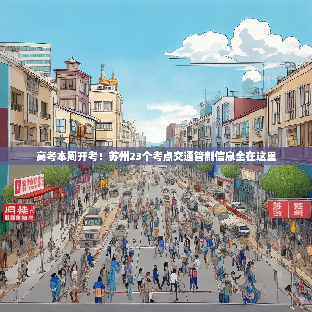 高考本周开考！苏州23个考点交通管制信息全在这里