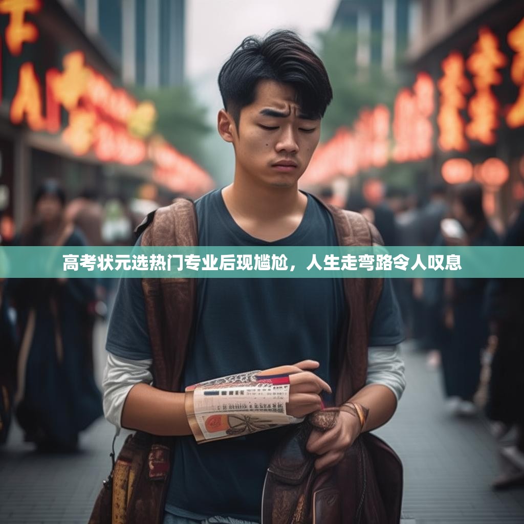 高考状元选热门专业后现尴尬，人生走弯路令人叹息