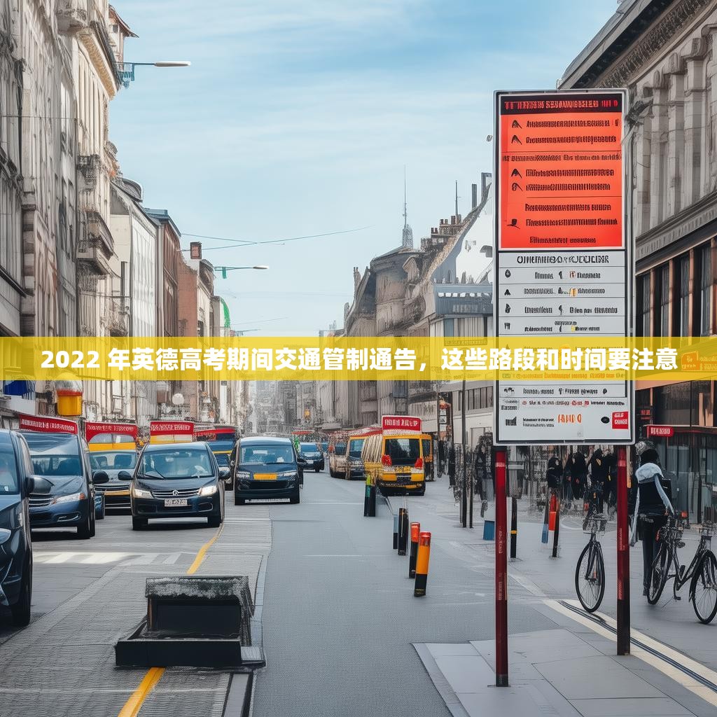 2022 年英德高考期间交通管制通告，这些路段和时间要注意