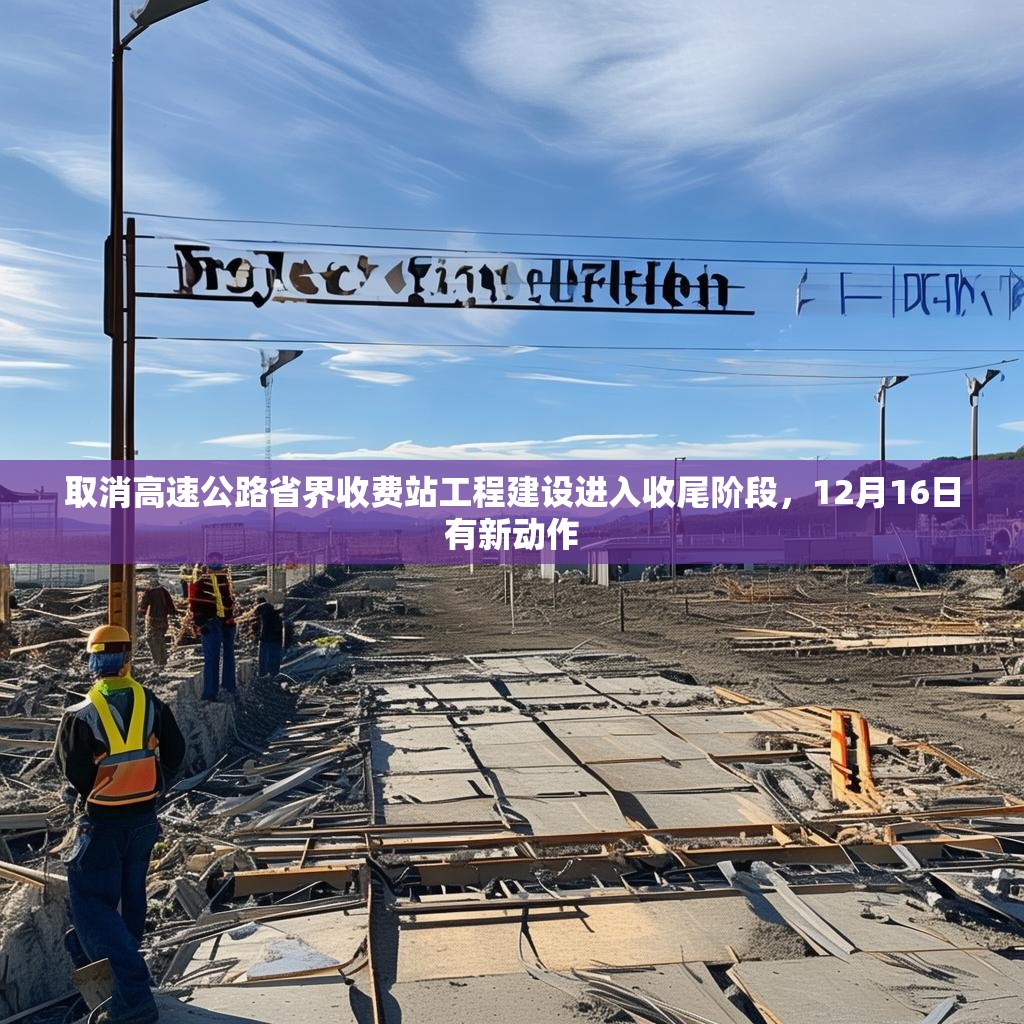 取消高速公路省界收费站工程建设进入收尾阶段，12月16日有新动作