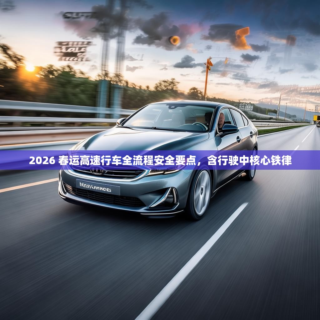 2026 春运高速行车全流程安全要点，含行驶中核心铁律