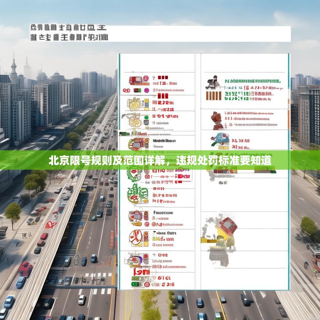 北京限号规则及范围详解，违规处罚标准要知道