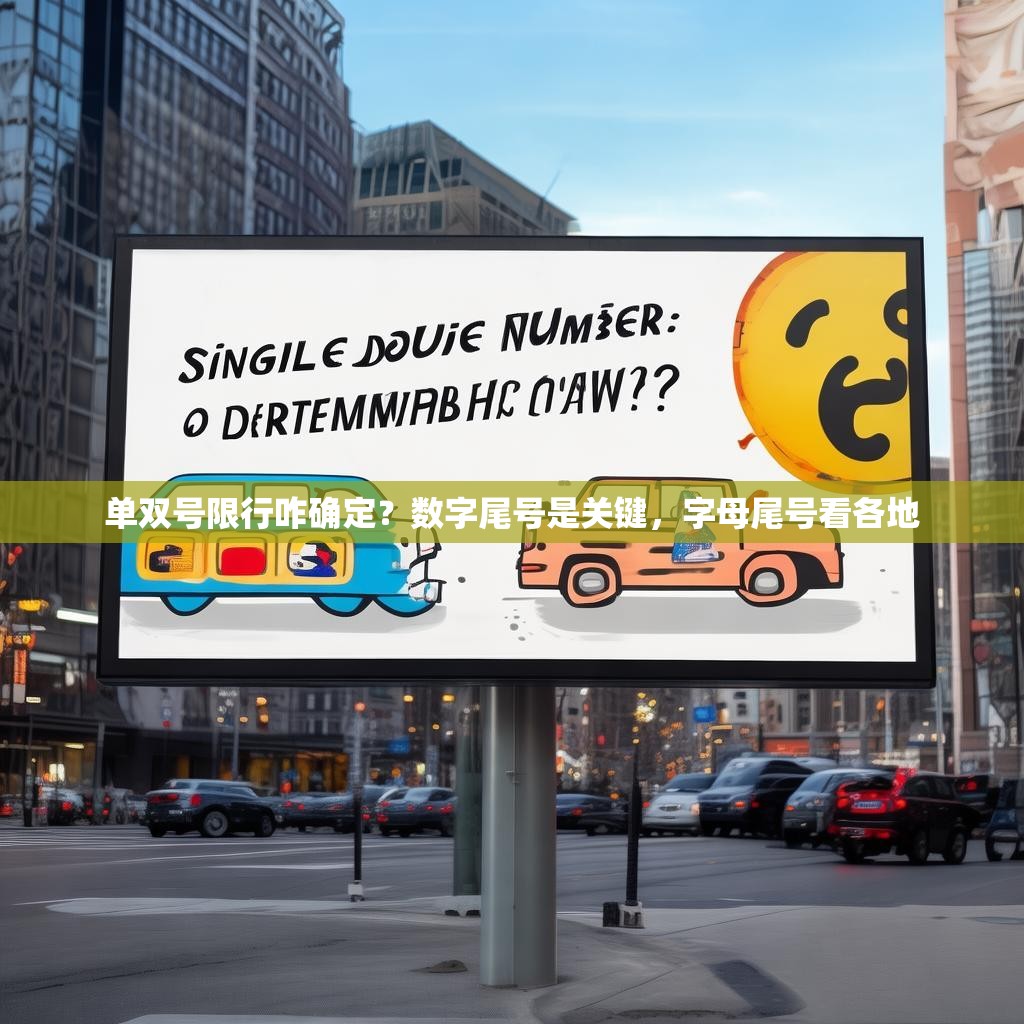 单双号限行咋确定？数字尾号是关键，字母尾号看各地