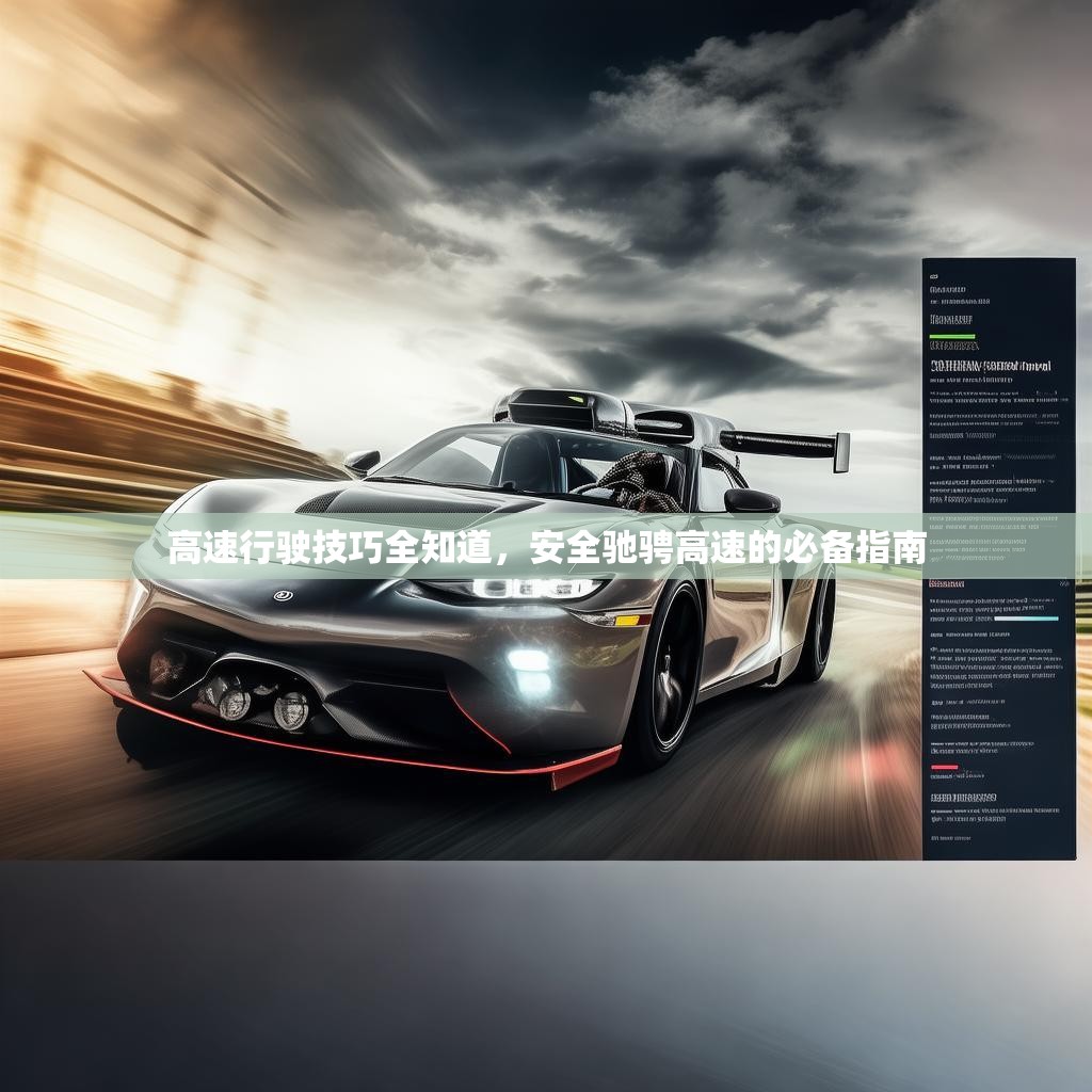 高速行驶技巧全知道，安全驰骋高速的必备指南