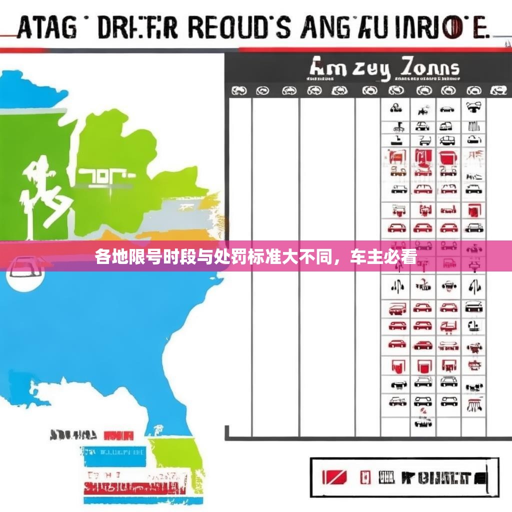各地限号时段与处罚标准大不同，车主必看