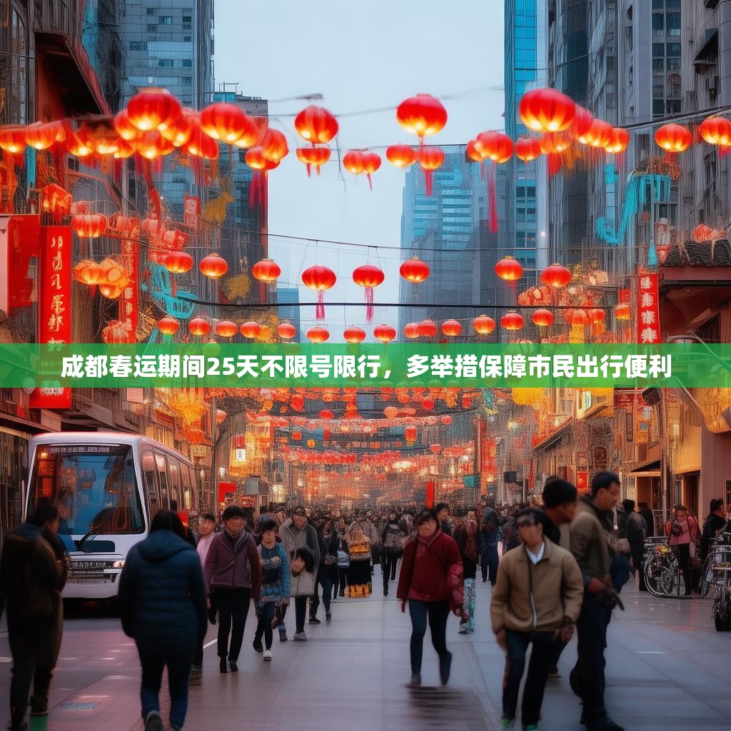 成都春运期间25天不限号限行，多举措保障市民出行便利