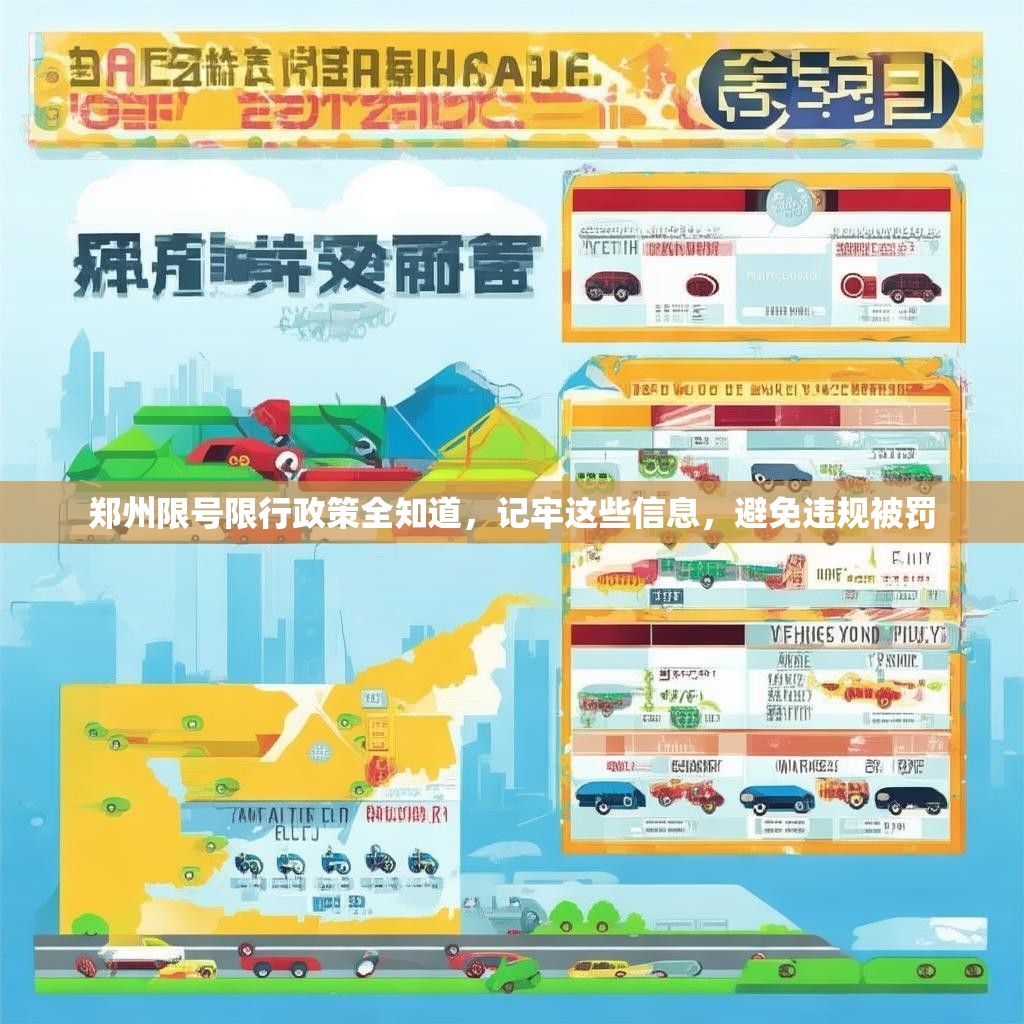 郑州限号限行政策全知道，记牢这些信息，避免违规被罚