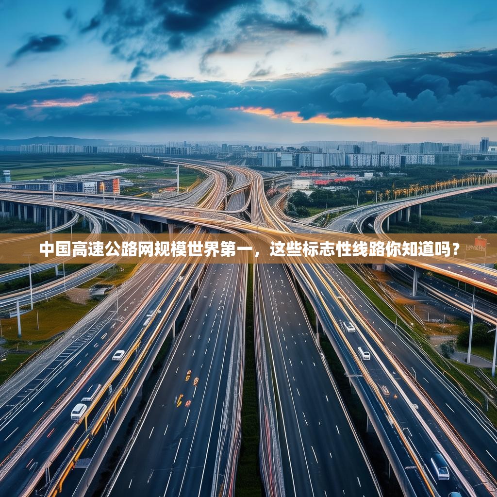 中国高速公路网规模世界第一,这些标志性线路你知道吗?