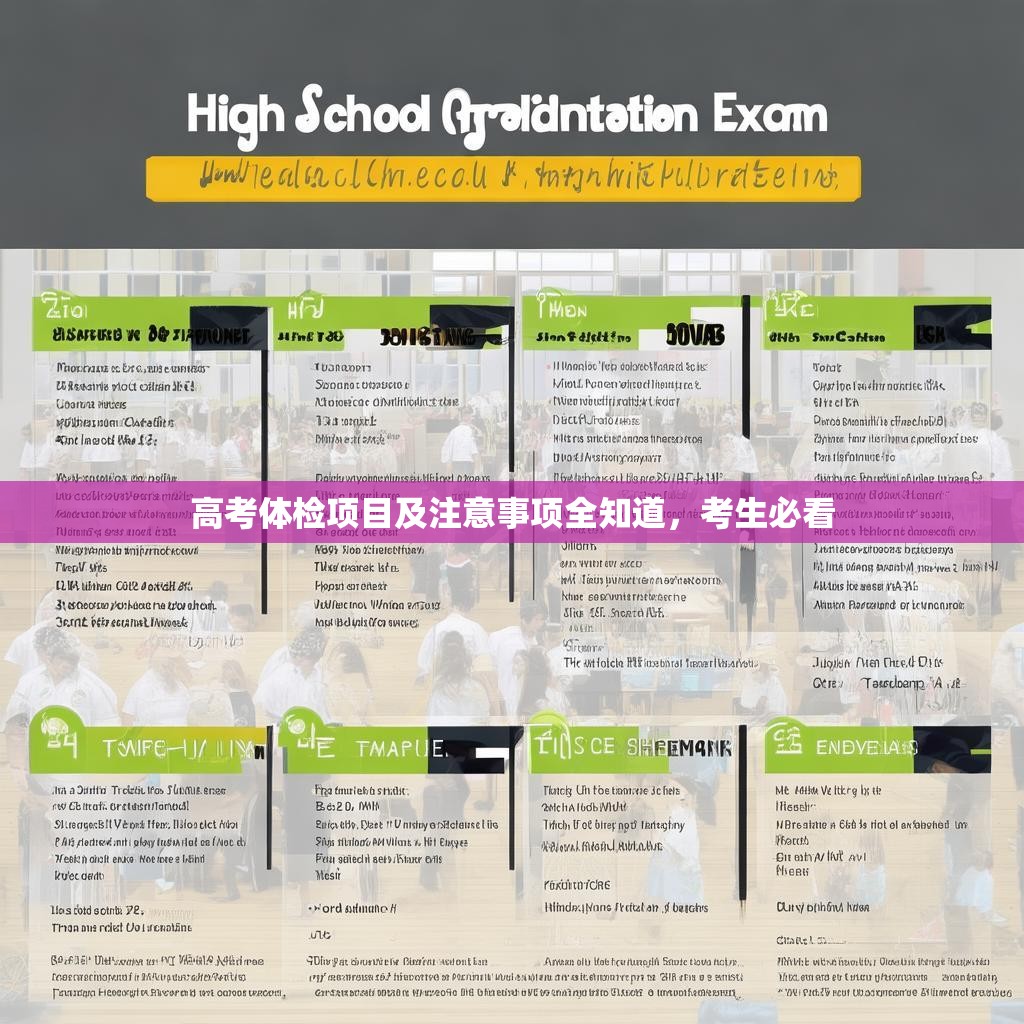 高考体检项目及注意事项全知道，考生必看