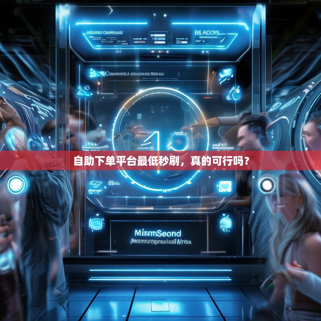 自助下单平台最低秒刷,真的可行吗?