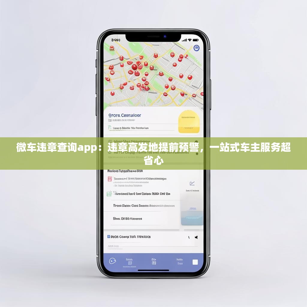 微车违章查询app:违章高发地提前预警,一站式车主服务超省心