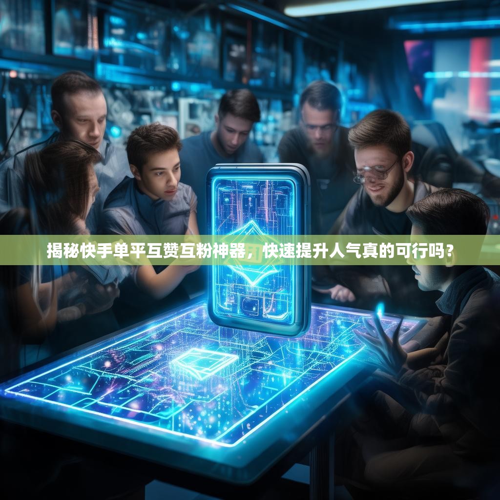 揭秘快手单平互赞互粉神器，快速提升人气真的可行吗？