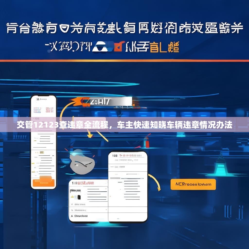 交管12123查违章全流程，车主快速知晓车辆违章情况办法