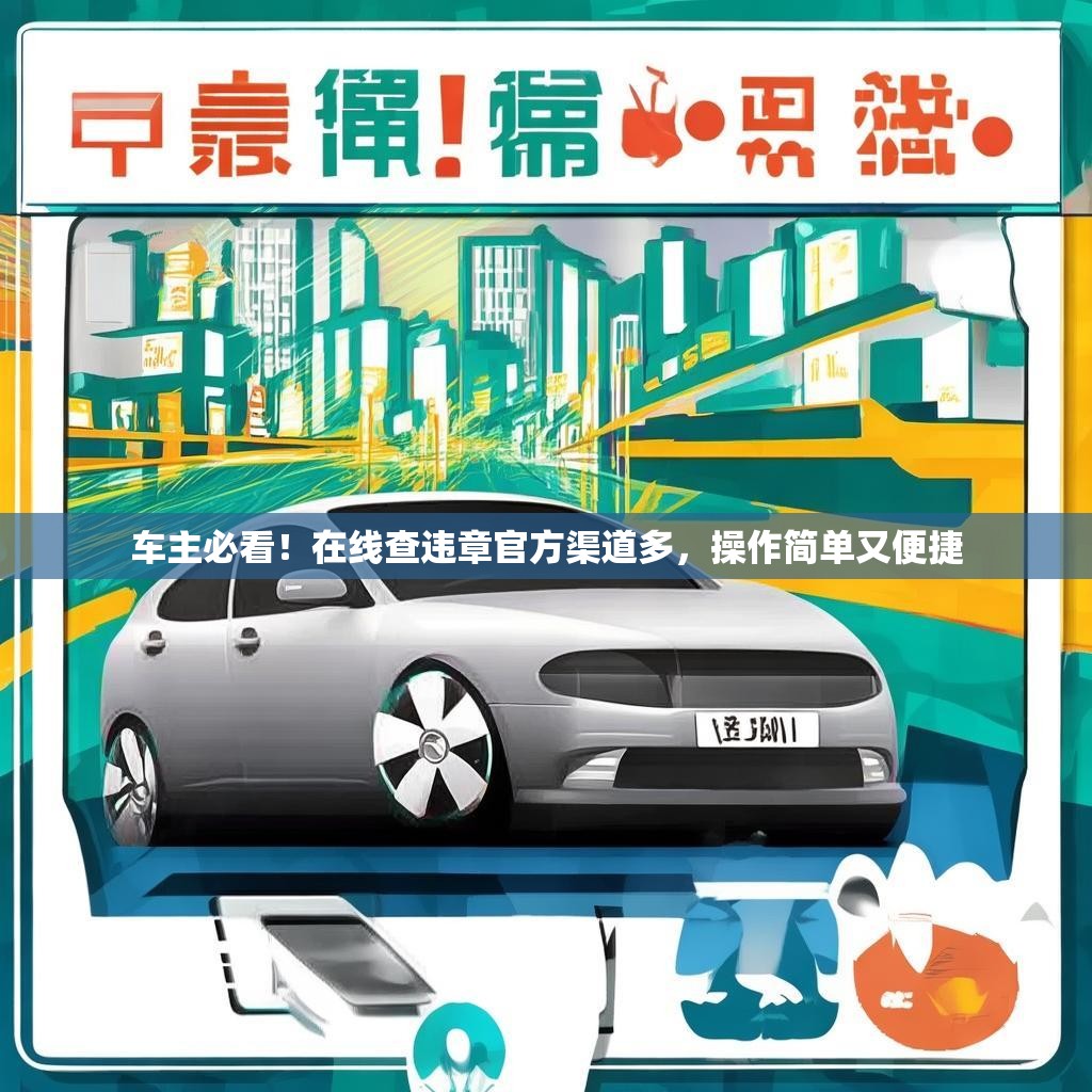 车主必看！在线查违章官方渠道多，操作简单又便捷
