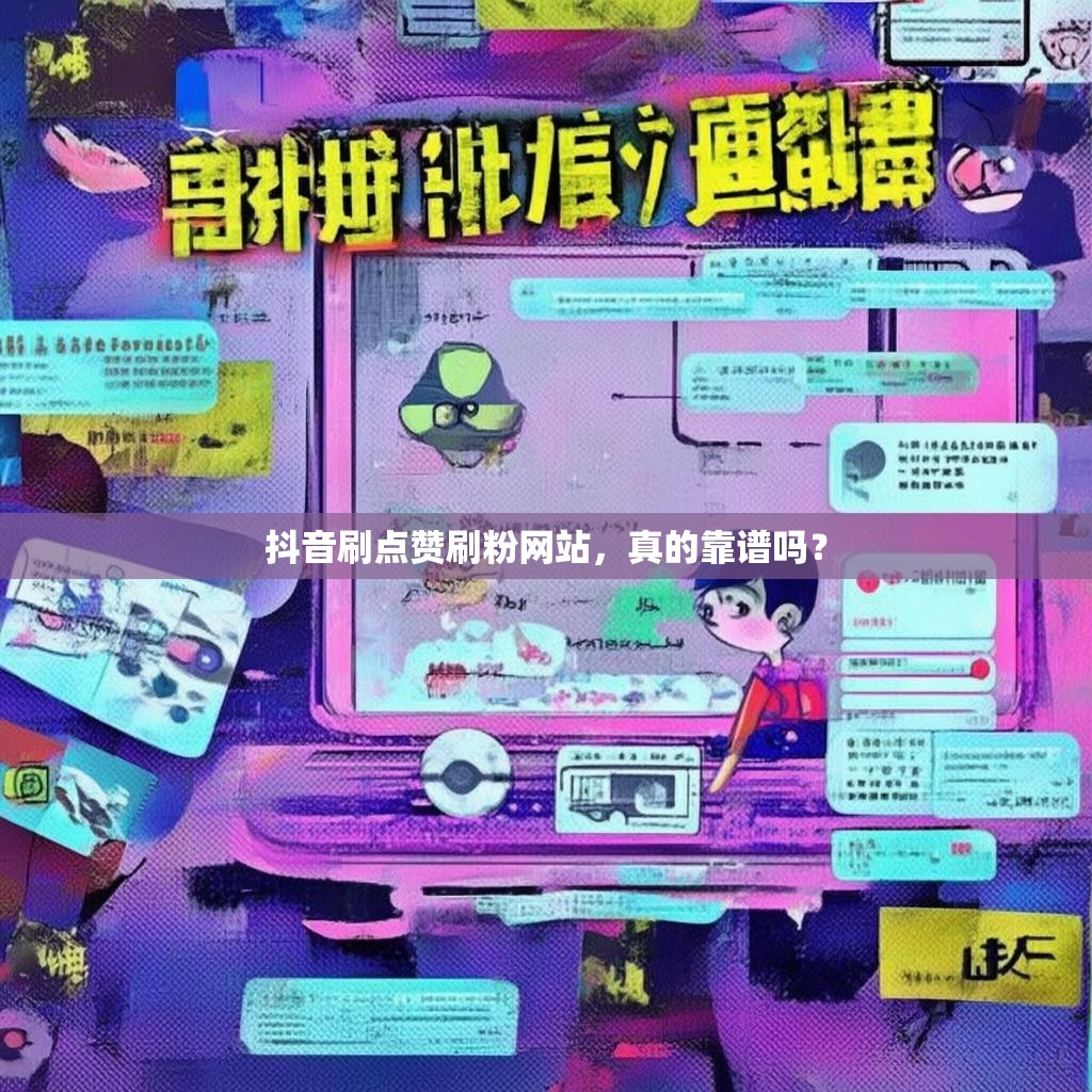 抖音刷点赞刷粉网站，真的靠谱吗？
