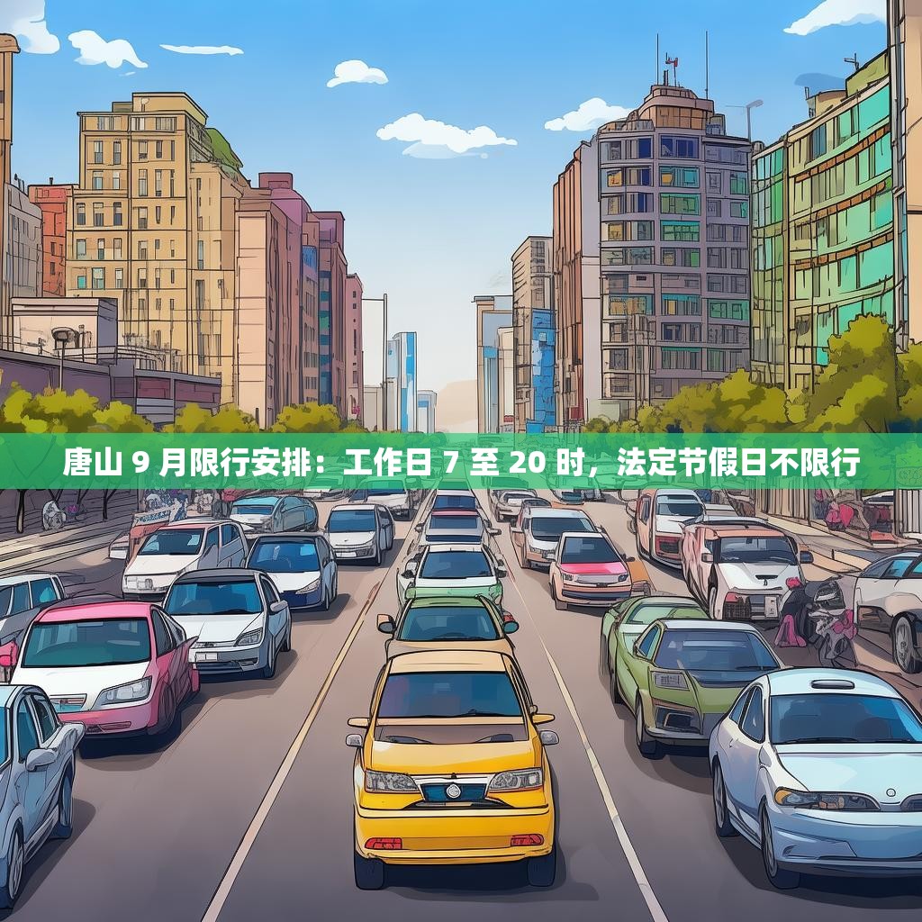 唐山 9 月限行安排：工作日 7 至 20 时，法定节假日不限行