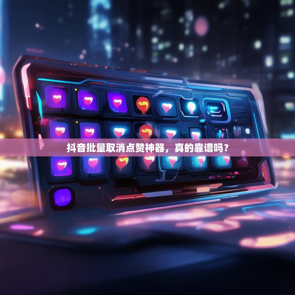 抖音批量取消点赞神器，真的靠谱吗？