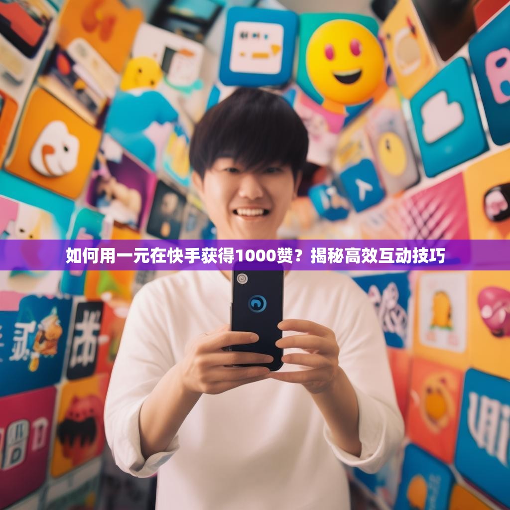 如何用一元在快手获得1000赞?揭秘高效互动技巧