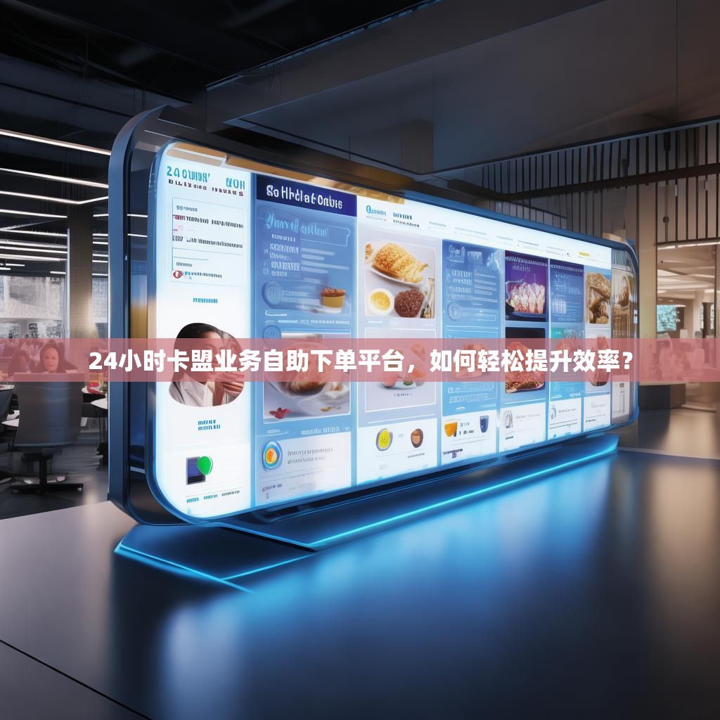 24小时卡盟业务自助下单平台，如何轻松提升效率？