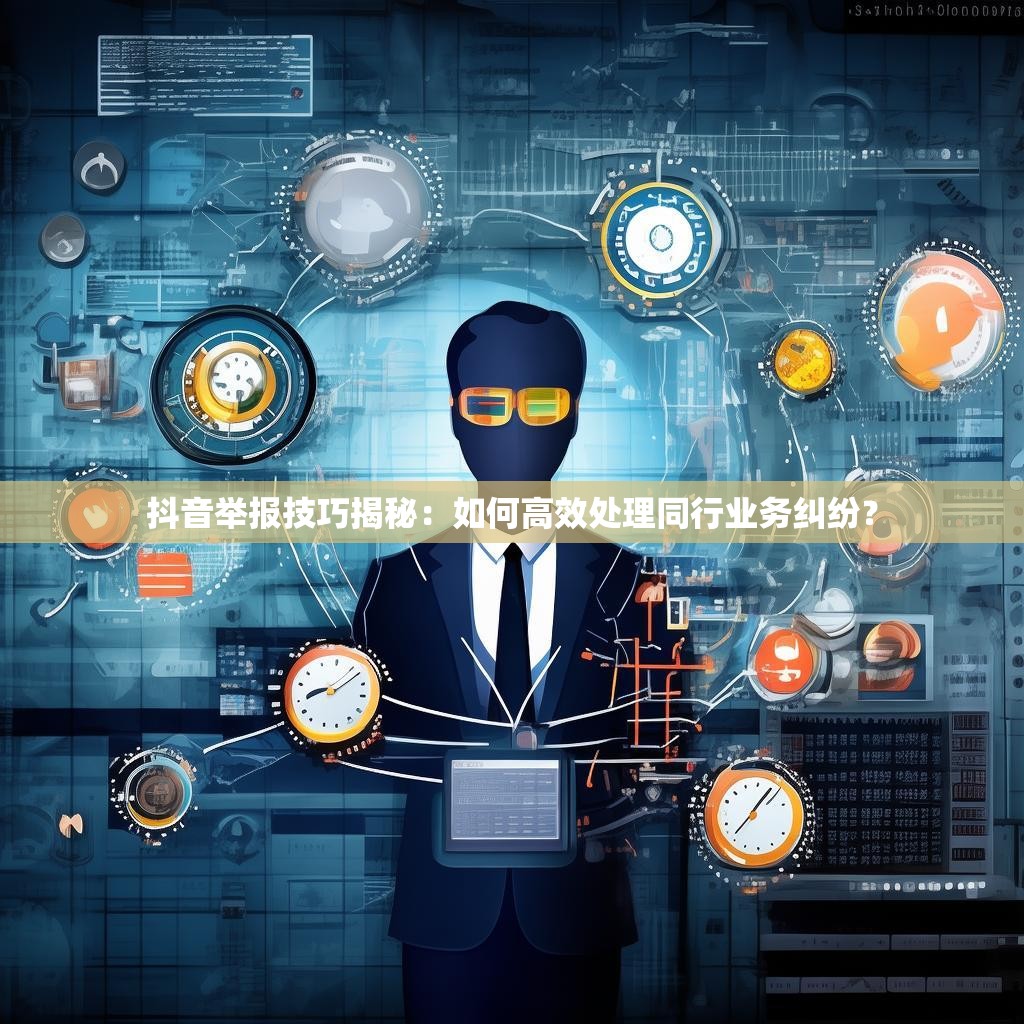 抖音举报技巧揭秘：如何高效处理同行业务纠纷？