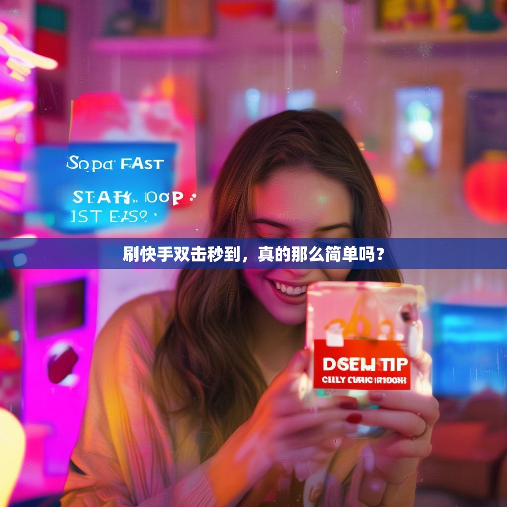 刷快手双击秒到，真的那么简单吗？