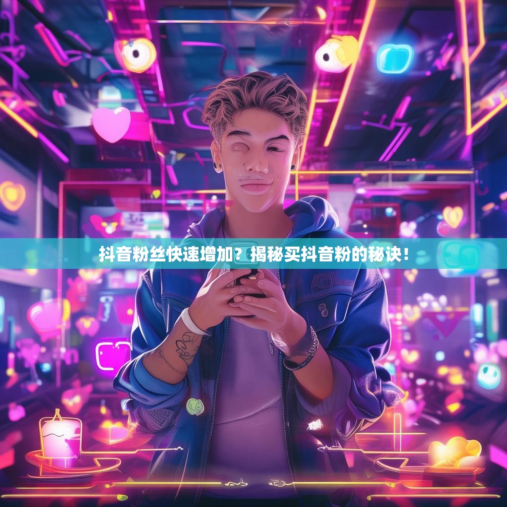 抖音粉丝快速增加？揭秘买抖音粉的秘诀！